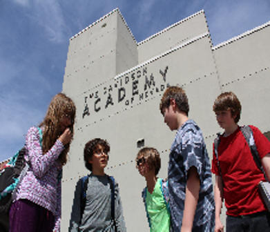 Students at Davidson Academy